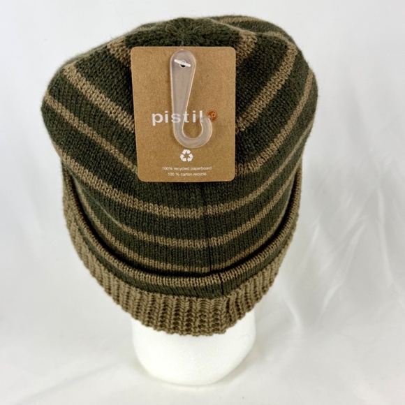 New wTags Pistil Stocking Cap Ski Beanie Hat Lee Moss Stripes Excellent Gift - Picture 4 of 15